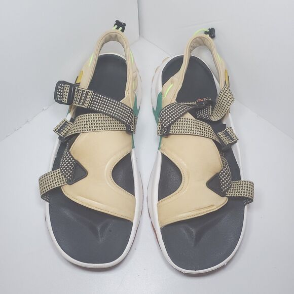 Nike Oneonta Trail Sesame Stadium Green Outdoor Hiking Sandals Sz 12 DJ6604 200 main image 5